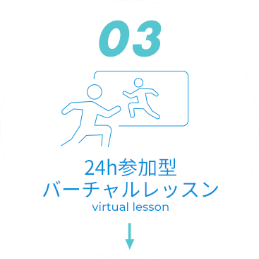 24h参加型バーチャルレッスン